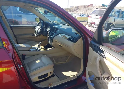 2011 BMW X3 xDrive28I из США, поврежденный, VIN 5UXWX5C54BL702736